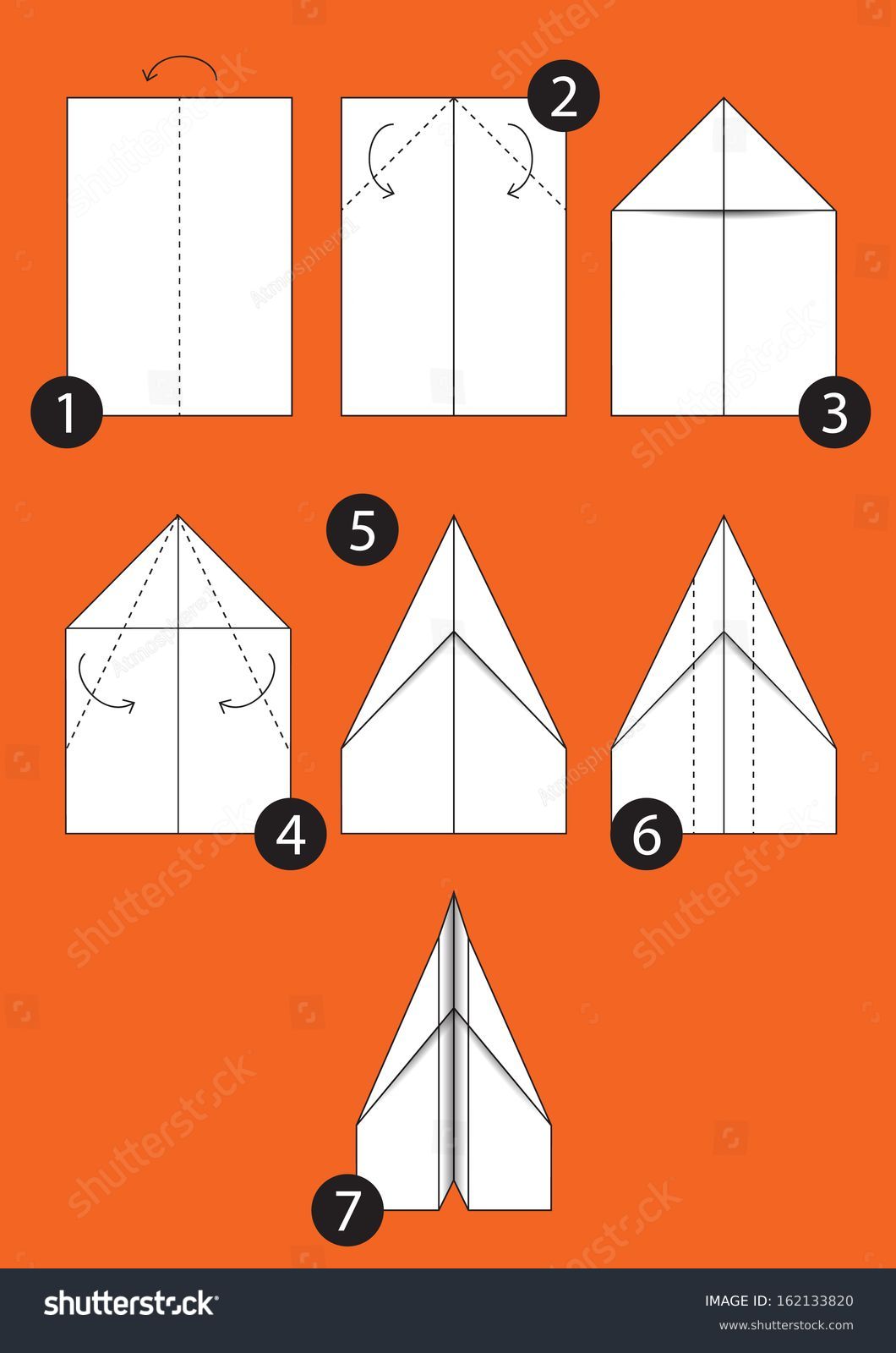 130 vectores de Paper airplane instructions - Vectores, imágenes y arte